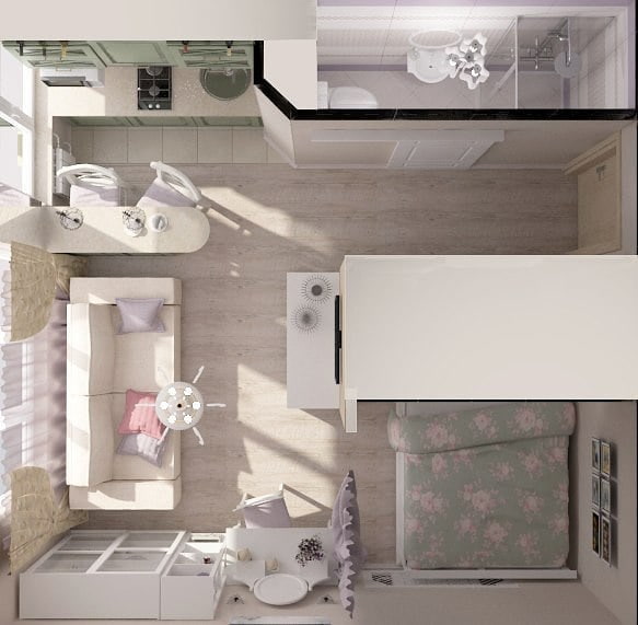 Планировки квартиры 22 кв м