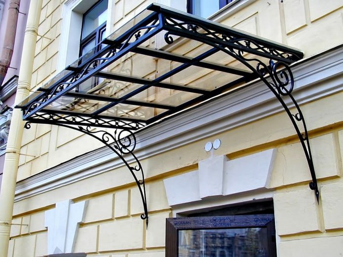 прямой стеклянный козырек прямой стеклянный козырек