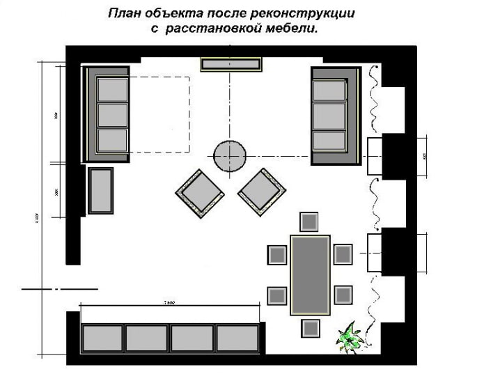 план кухни-гостиной квадратной формы план кухни-гостиной квадратной формы