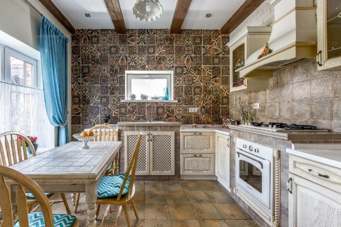 отделка кухни в прованской стилистике отделка кухни в прованской стилистике