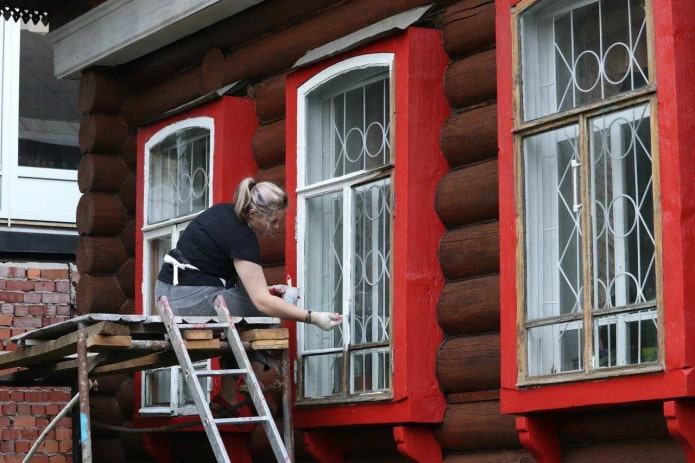 Красные рамы Красные рамы