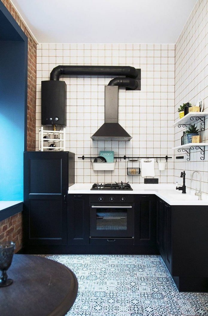 черный газовый котел черный газовый котел
