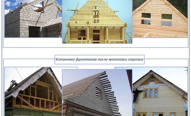 Зав'язування фронтону двосхилим даху: розрахунок та DIY приклади