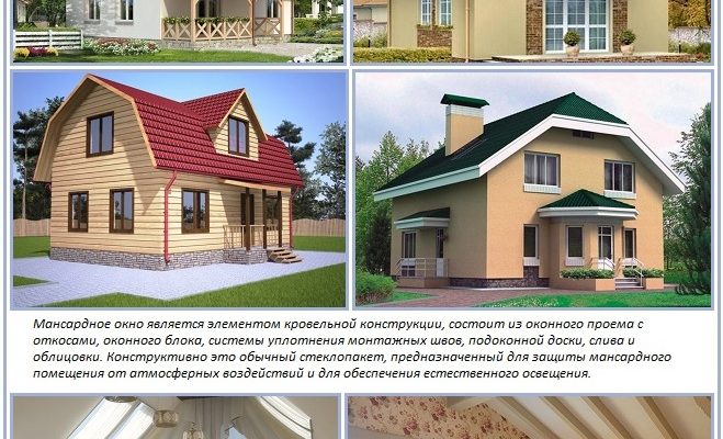 Вікна на фронтоні даху: обрамлення та технології монтажу