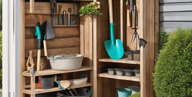 Зберігання садових інструментів як організувати зручне місце