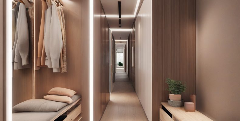 Меблі у вузькому коридорі як розмістити без втрати простору