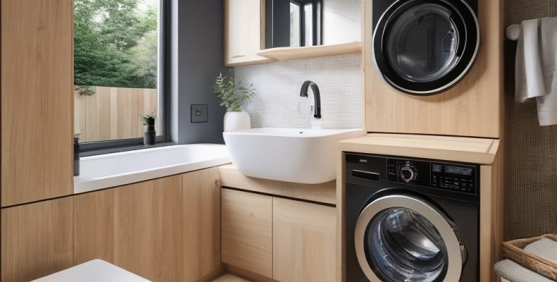 Місце для пральної машини як організувати зручно і компактно