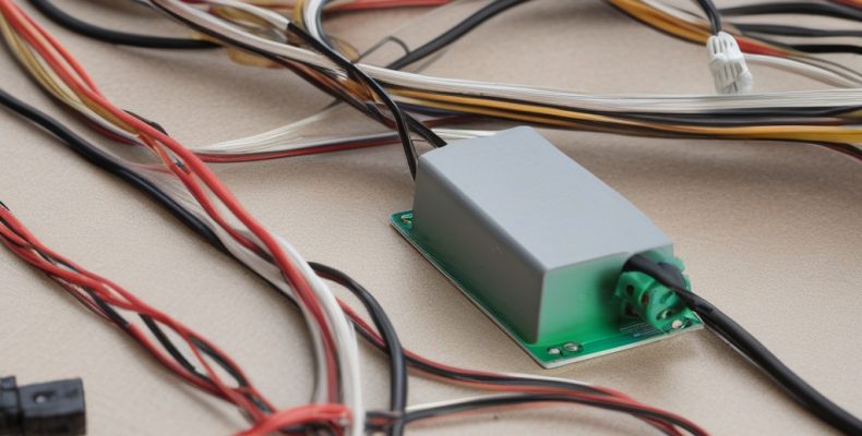 Монтаж магнітного датчика для контролю відкриття дверей у приміщенні